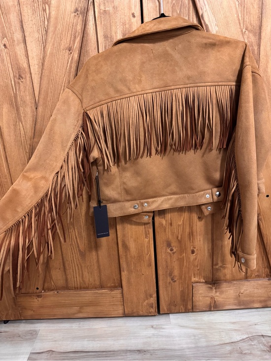 Forever 21 Jackets & Blazers - Forever 21 Suede Trucker Jacket in Camel